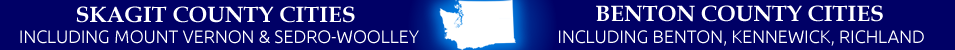 Skagit & Benton County Cities