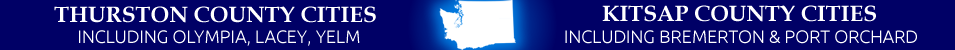 Thurston & Kitsap County Cities