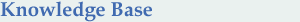Knowledge Base